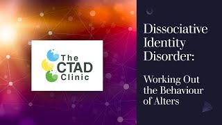 Dissociative Identity Disorder Working Out the Behaviour of Alters [upl. by Cyd]