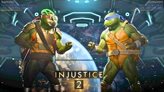 Injustice 2  Raphael Vs Leonardo [upl. by O'Kelly]