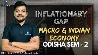 33 INFLATIONARY GAP  MACRO AND INDIAN ECONOMY  BCOM  SEM 2 [upl. by Marthena295]