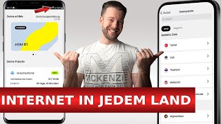 INTERNET im AUSLAND 🌎 Mit EINEM KLICK weltweites mobiles Datenvolumen mit der eSIM von SAILY [upl. by Cara]