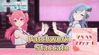 HATSUNE MIKU COLORFUL STAGE  Patchwork Staccato by Toa 3D Music Video  MORE MORE JUMP [upl. by Dominga]