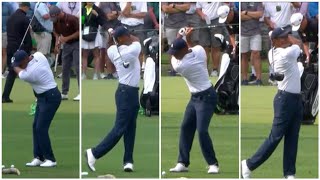 Tiger Woods Wedge Fairway Woods and Driver Swing Sequence and Slowmotion [upl. by Carolyn]