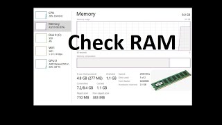 How to check RAM size and speed on Windows 10 or Windows 11 for Free [upl. by Winser434]