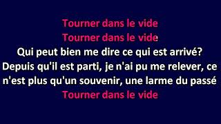 Indila  Tourner Dans Le Vide  Karaoke Instrumental Lyrics  ObsKure [upl. by Leiruh]