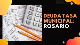 MUNICIPAL DE ROSARIO COMO VISUALIZAR Y LIQUIDAR DEUDA [upl. by Arrad280]