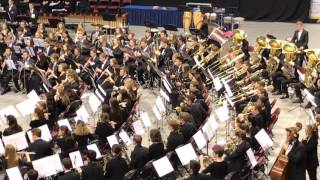 2017 ILMEA AllState Honors Band The Engulfed Cathedral Claude Debussy [upl. by Ecirahs]