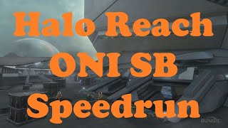 Air Strikes for Everyone Halo Reach Speedrun ONI Swordbase 517 Easy [upl. by Tnias]