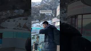 📍Leukerbad switzerland destination goals dream travel europe youtubeshorts viral [upl. by Ruamaj]