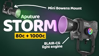 The NEW Aputure Storm 80c  1000c  All The Highlights In 1 Minute [upl. by Mulcahy727]