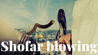 Powerful double Shofar blowing [upl. by Giff263]