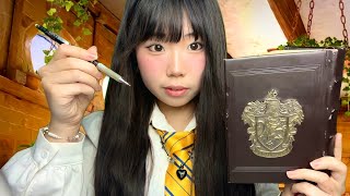 ASMR Asking you personal questions at Hogwarts🖋️ Harry Potter [upl. by Chasse806]