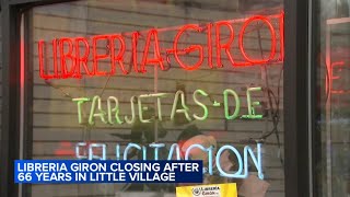 Iconic Little Village bookstore Libreria Giron closing after 66 years [upl. by Yelir478]