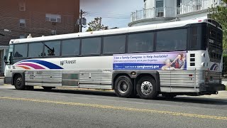 NJ TRANSIT 166 CRESSKILL MCI D4500CT 22036 [upl. by Baggott]