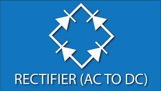 How AC is turned to DC EASY Rectifiers Electronics Basics 7 [upl. by Prochoras]