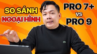 So sánh ngoại hình Surface Pro 7 Plus vs Surface Pro 9 [upl. by Phillipe]