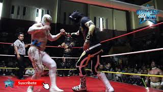 Carístico y Black Taurus vs Hijo de LA Park y Volador Jr en la Arena Neza [upl. by Reppep]