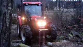 Zetor Proxima och 3511 i skogen [upl. by Atikcir525]