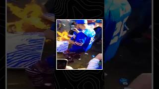 This Bills Fan was BURNED ALIVE shorts [upl. by Nnyllatsyrc]