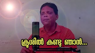 ക്രൂശിൽ കണ്ടു ഞാൻ   Krooshil Kandu Njan Pr Vishal Sarigama  Christian Song  BIBLE WORLD TV [upl. by Eula]