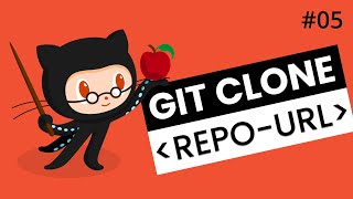 Como clonar um repositório do github  05 [upl. by Pratte]