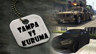 Tampa с оружием VS Kuruma КУ в GTA Online [upl. by Nylegna]