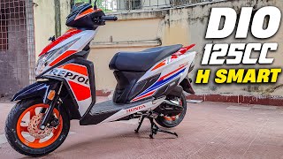 New Honda Dio125cc HSmart Repsol Edition Review  Smart Features and Advance Styling [upl. by Valerian438]