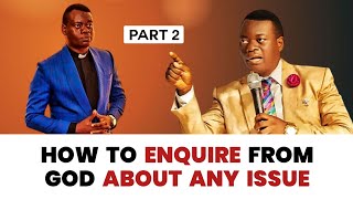 How to enquire and hear from God about any issue Part 2  Apostle Arome Osayi [upl. by Gusti691]