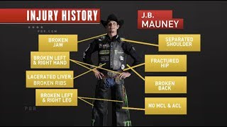 JB Mauney Injury Update Broken Leg  Cowboy Tough [upl. by Yve513]