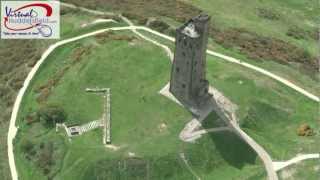 Castle Hill Huddersfield  Aerial Video [upl. by Hesther]