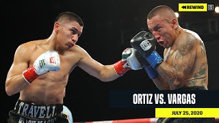 FULL FIGHT  Vergil Ortiz vs Samuel Vargas DAZN REWIND [upl. by Enitsyrk]