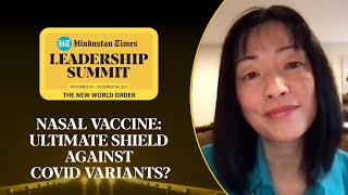 Nasal vaccine Ultimate shield against Omicron future Covid variants Yale prof explains HTLS2021 [upl. by Chaille620]