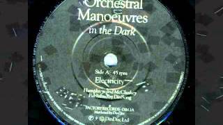 Orchestral Manoeuvres In The Dark  Electricity 1979 [upl. by Ydnat]