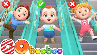 Escalator Safety Song  Educational Kids Song More Kids Song amp Nursery Rhymes [upl. by Nemajneb]