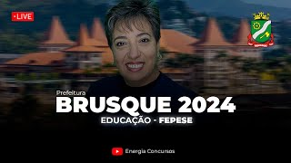 Prefeitura de Brusque Educação 2024  Questões FEPESE [upl. by Seravart]