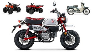 NEWS Honda America Launches 2024 Monkey Super Cub C125 And Three New ATVs [upl. by Raffaello]