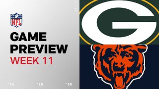 Green Bay Packers vs Chicago Bears  2024 Week 11 Game Preview [upl. by Nathanil]