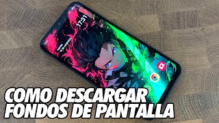 Como Descargar Fondos de Pantalla para tu Telefono [upl. by Lepper]