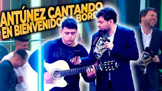 ¡ANTÚNEZ lució su voz CANTANDO en BIENVENIDOS A BORDO [upl. by Neerroc]