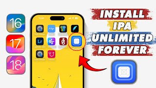 Install IPA Unlimited on iOS NO Computer NO Revoke  Scarlet Alternative [upl. by Marlena910]