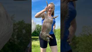 Cooking a Giant Rat Turning the Unthinkable into a Feastcooking asmr garden giantrat [upl. by Yemane842]