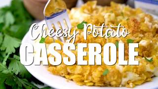 Cheesy Potato Casserole  Real Housemoms [upl. by Lindi]