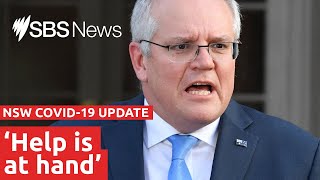 Watch PM announces lockdown business support  SBS News [upl. by Dercy720]