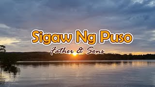 Sigaw Ng Puso  KARAOKE VERSION  as popularized by Father amp Sons [upl. by Nnylorac681]