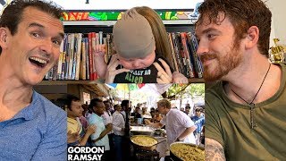 Gordon Ramsay Cooks Indian Street Food For Locals REACTION [upl. by Darra761]