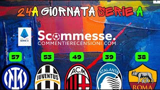 ⚽Pronostici calcio scommesse Serie A 24A giornata 202324🏆 scommesse scommessesportive seriea [upl. by Clemens]