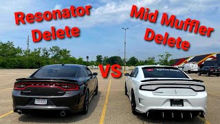 Resonator vs Muffler Delete Which Sounds Better [upl. by Sandro]