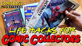 Life Hacks for Comic Collectors ComicBase Livestream 164 [upl. by Annahoj364]