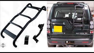 Land Rover Discovery 3 amp 4 Rear Ladder Fitting Instructions [upl. by Korfonta262]