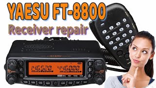 YAESU FT8800 Naprawa odbiornika Repair receiver [upl. by Bab156]