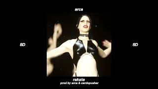 arca  rakata  8D AUDIO [upl. by Maudie70]